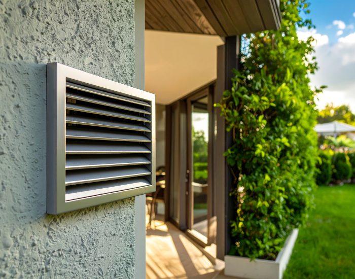 Optimiertes Klima durch manuelle Wohnraumlüftung in einem Haus bei Eschwege