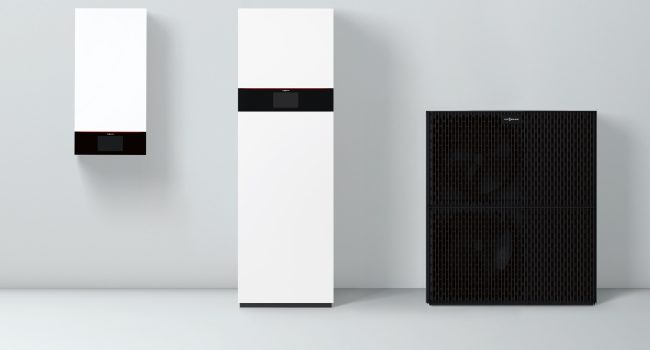 Reihe der Viessmann Wärmepumpe